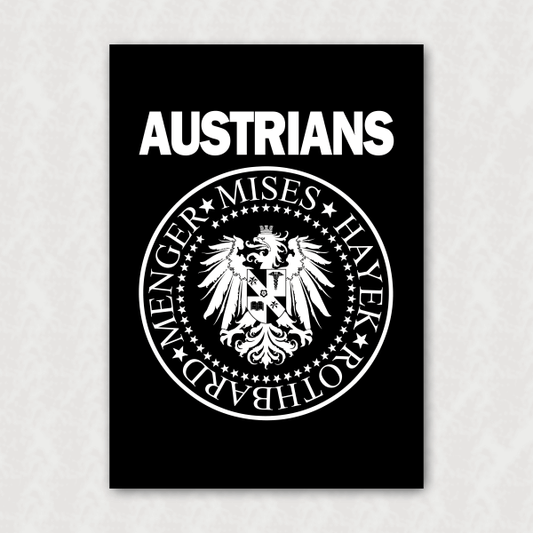 Placa Decorativa - Austrians (Escola Austríaca)