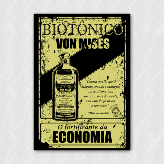 Placa Decorativa - Biotônico Von Mises