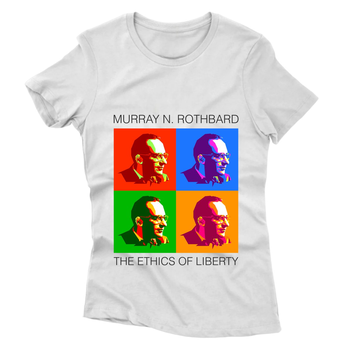 Camiseta - Rothbard - Pop Art