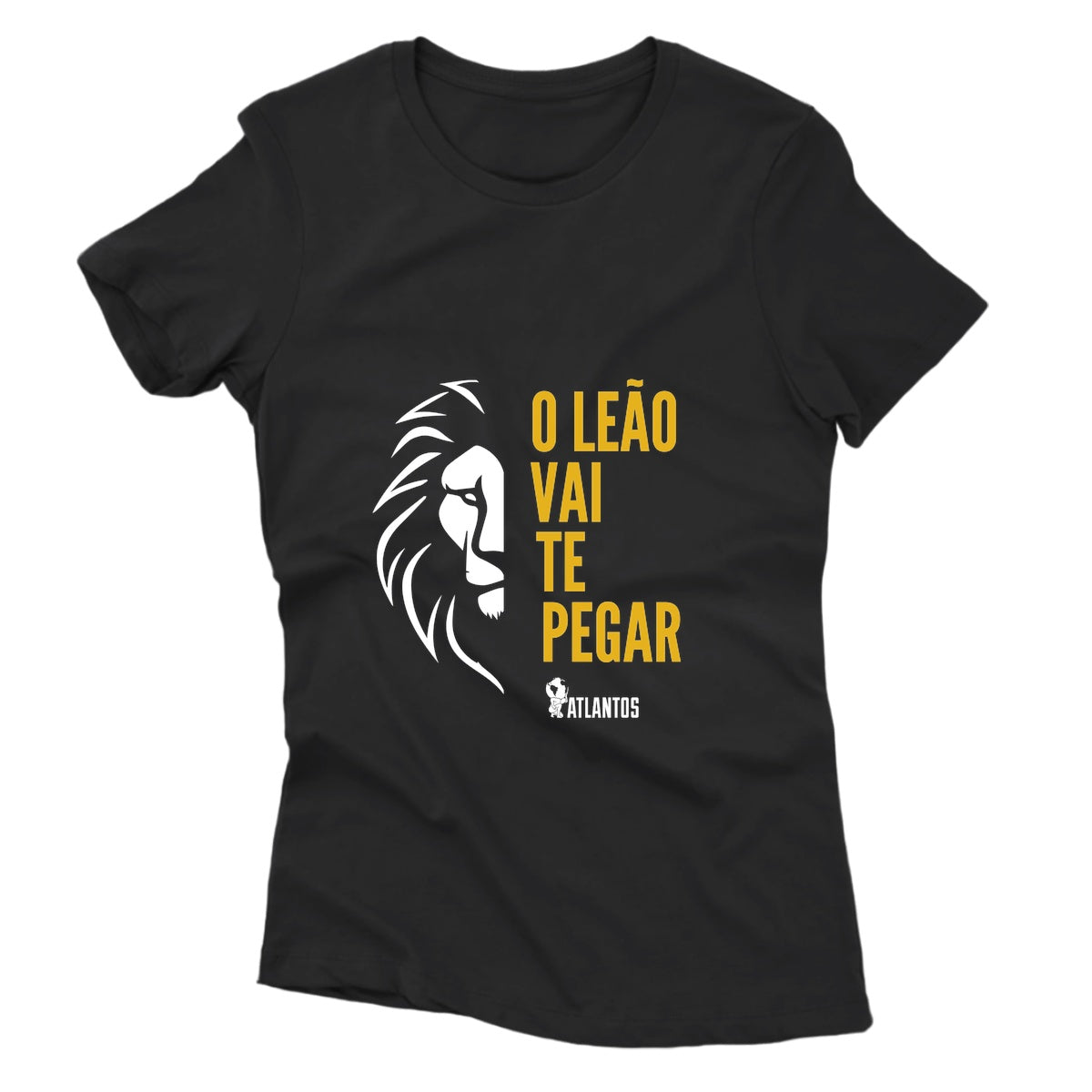 Camiseta - O Leão Vai Te Pegar - Instituto Atlantos