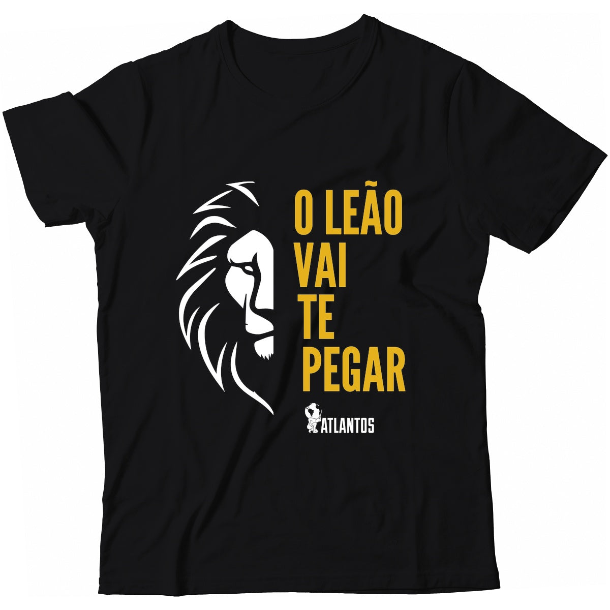 Camiseta - O Leão Vai Te Pegar - Instituto Atlantos