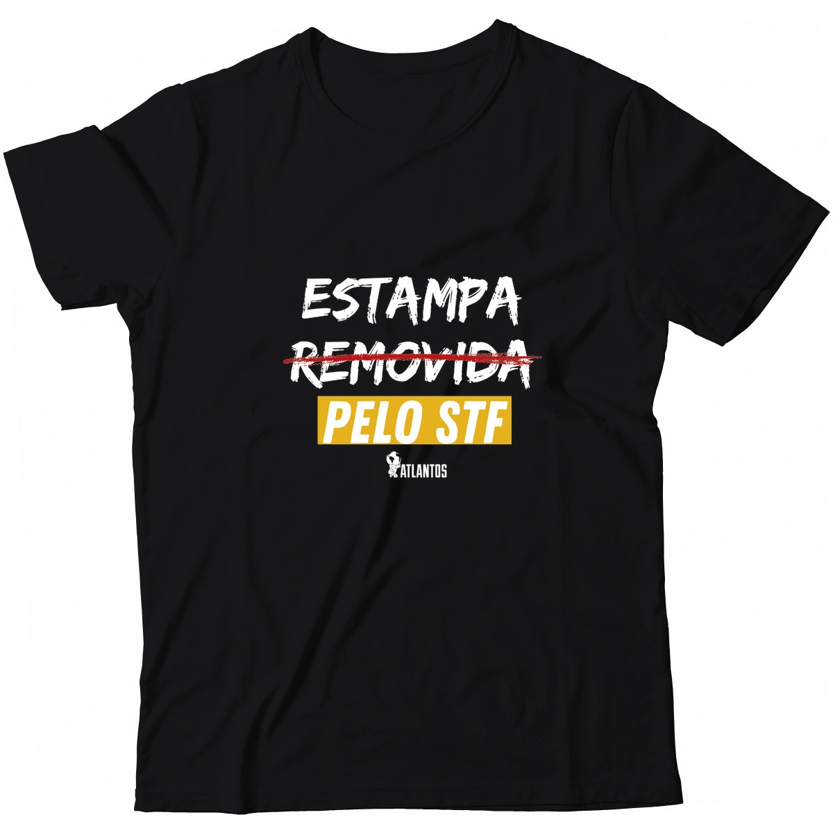 Camiseta Atlantos - Estampa Removida STF