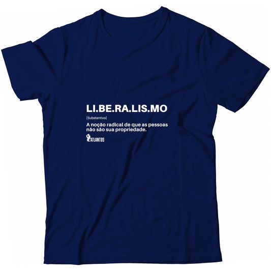 Camiseta - Dicionário Liberalismo - Instituto Atlantos