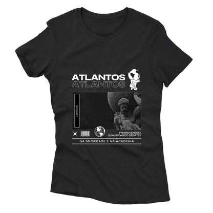 Camiseta - Na Sociedade e na Academia - Instituto Atlantos