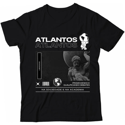 Camiseta - Na Sociedade e na Academia - Instituto Atlantos