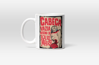 Caneca - Cabeça vazia, oficina de Karl Marx