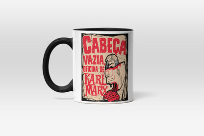 Caneca - Cabeça vazia, oficina de Karl Marx