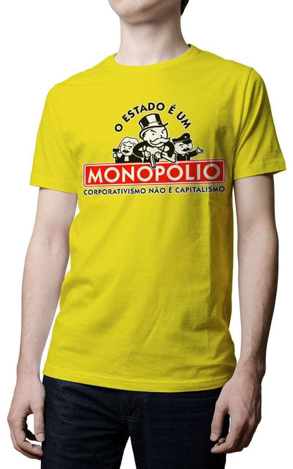 Camiseta - O Estado é um Monopólio