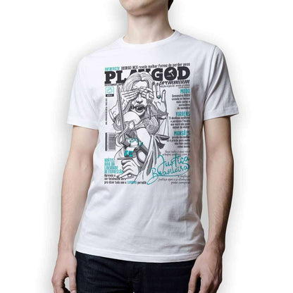 Camiseta - Playgod - Justiça Brasileira