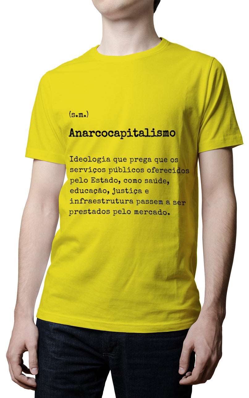 Camiseta - Definição Anarcocapitalismo