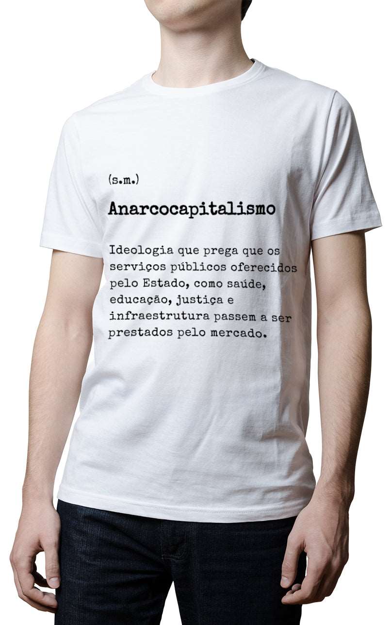 Camiseta - Definição Anarcocapitalismo