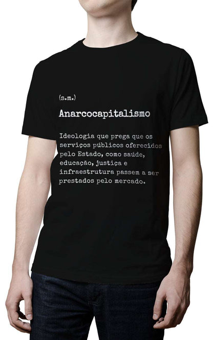 Camiseta - Definição Anarcocapitalismo