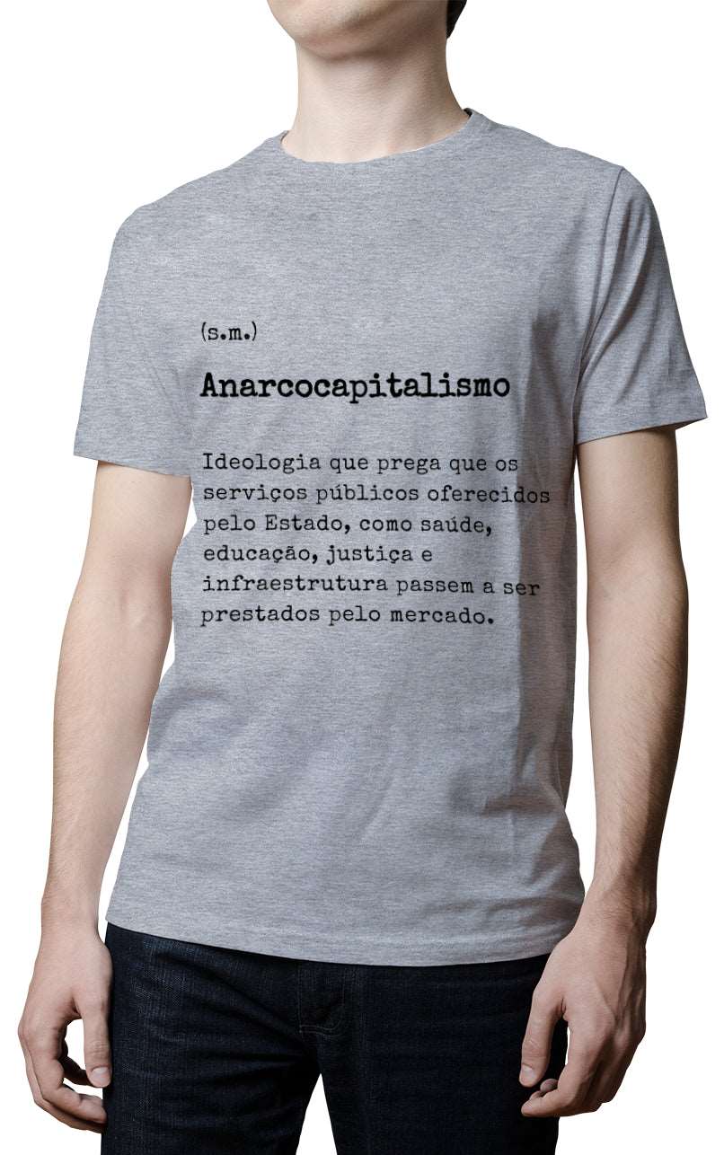 Camiseta - Definição Anarcocapitalismo