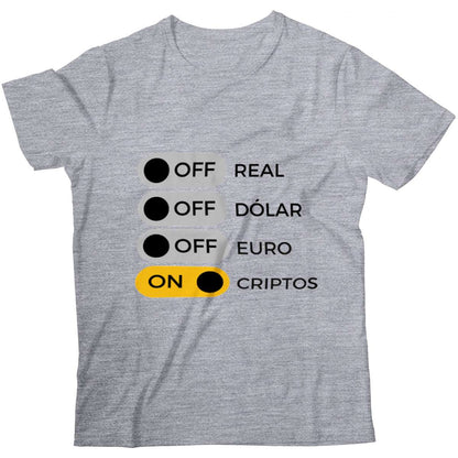 Camiseta - Cripto On Fiat Off