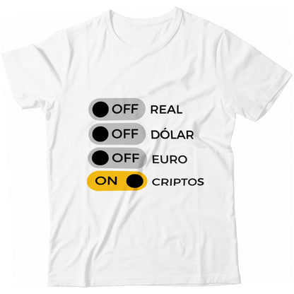 Camiseta - Cripto On Fiat Off