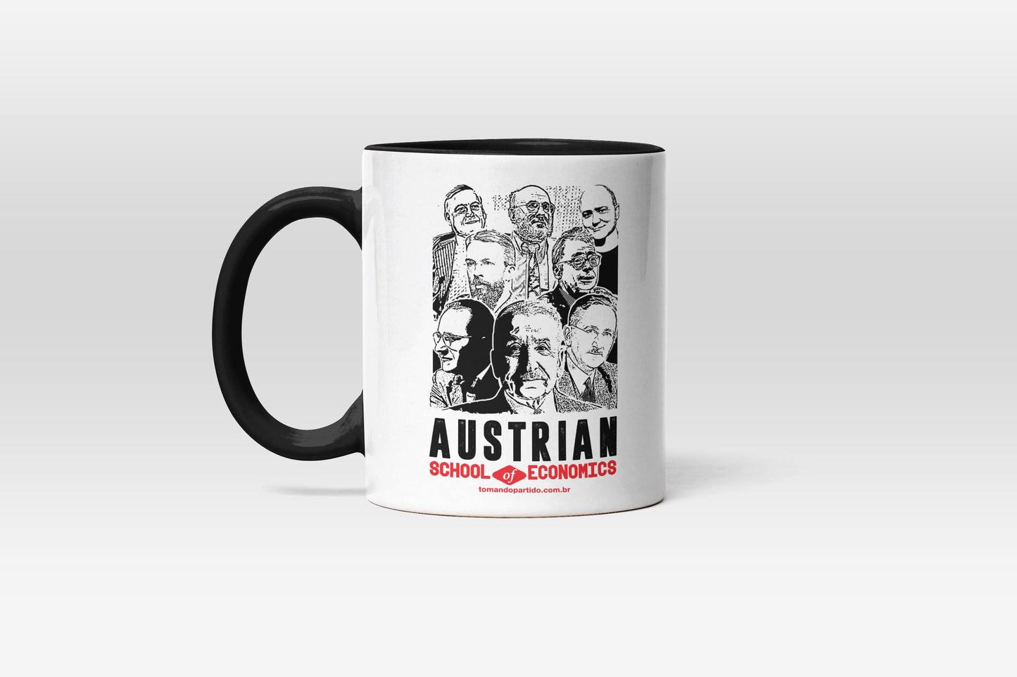 Caneca - Austrian School - Personalidades