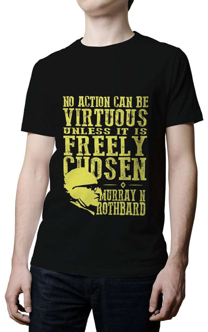 Camiseta - Rothbard Tee - Virtue in Free Choice