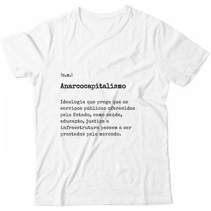 Camiseta - Definição Anarcocapitalismo