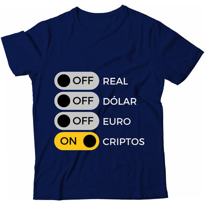 Camiseta - Cripto On Fiat Off