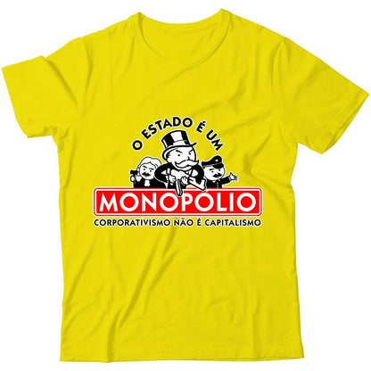 Camiseta - O Estado é um Monopólio