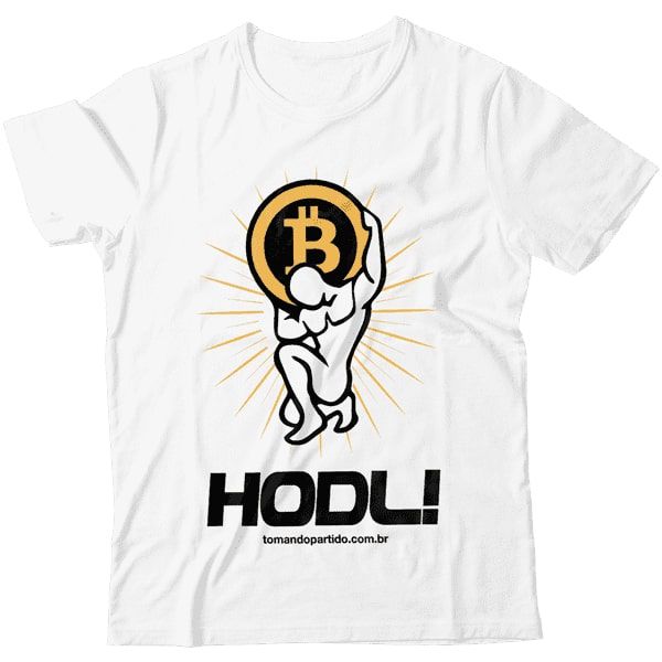 Camiseta - Atlas Bitcoin HODL