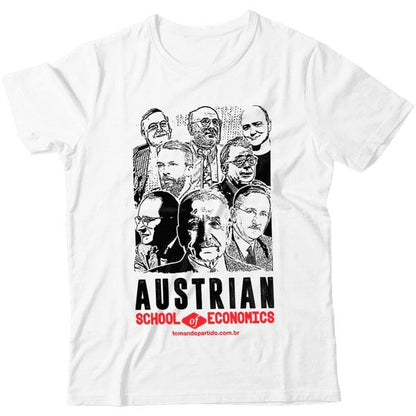 Camiseta - Austrian School - Personalidades