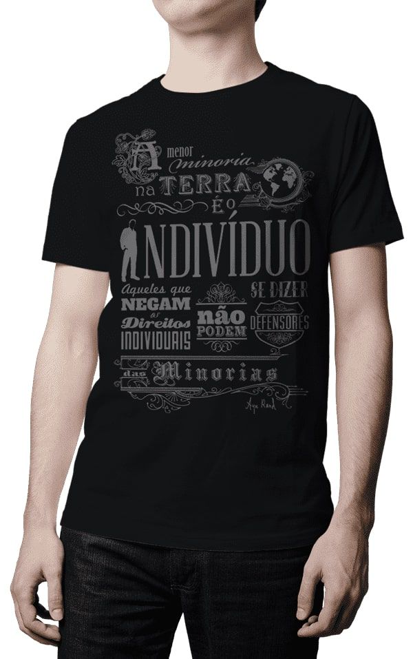Camiseta - Ayn Rand - Minorias