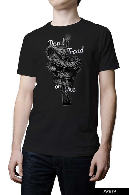 Camiseta - Dont Tread On Me - Fuzil
