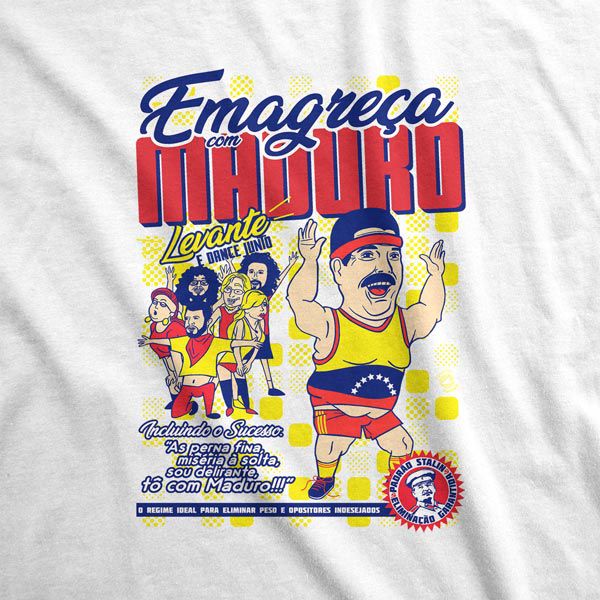 Camiseta - Emagreça Com Maduro