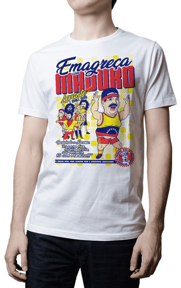 Camiseta - Emagreça Com Maduro
