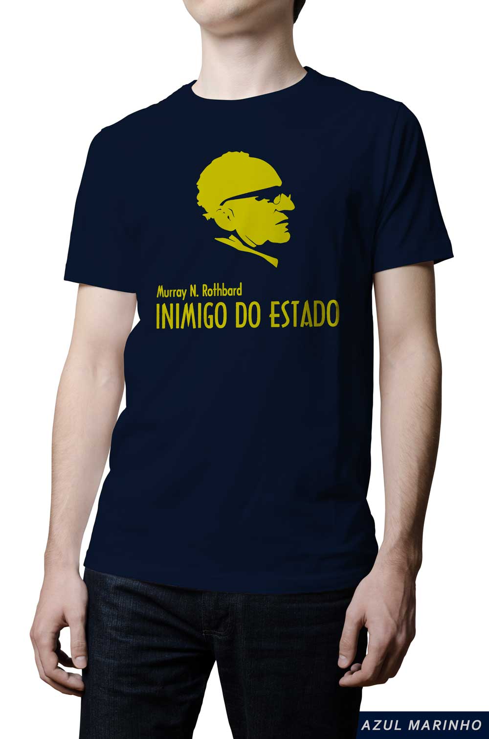 Camiseta - Rothbard - Inimigo do Estado