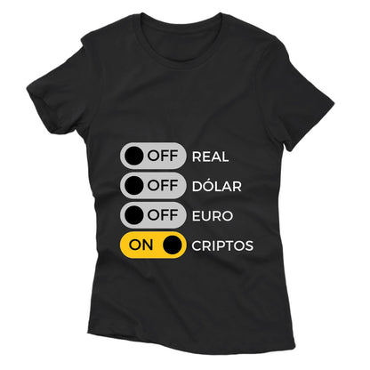 Camiseta - Cripto On Fiat Off