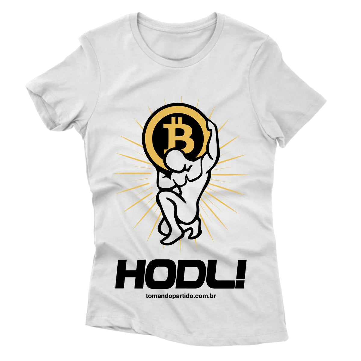 Camiseta - Atlas Bitcoin HODL