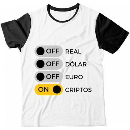 Camiseta - Cripto On Fiat Off