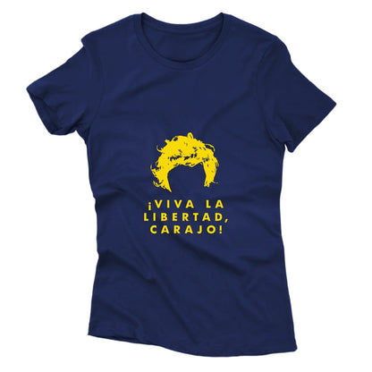 Camiseta - Viva La Liberdad Carajo