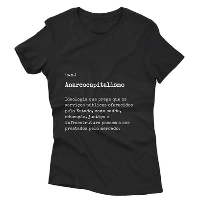 Camiseta - Definição Anarcocapitalismo