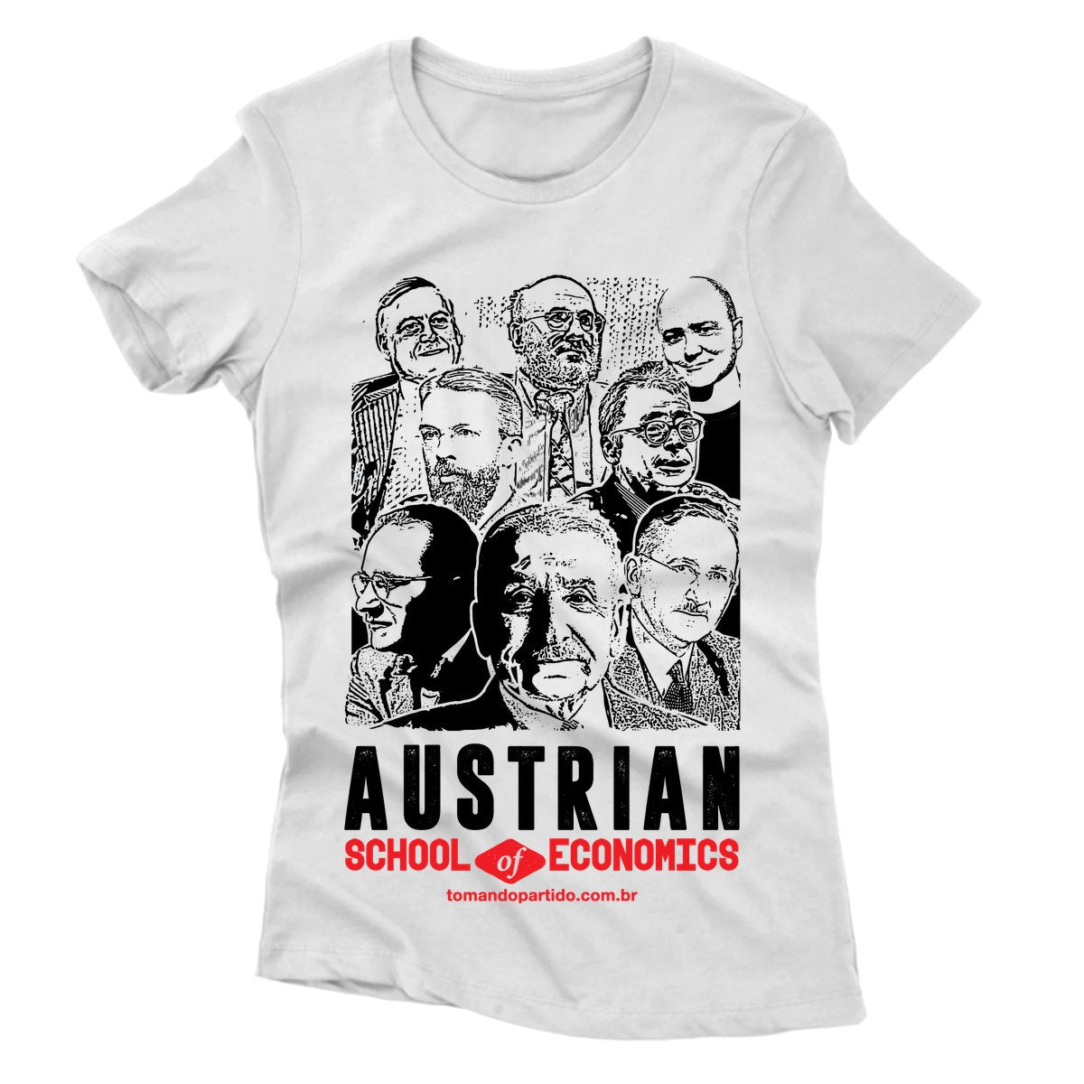 Camiseta - Austrian School - Personalidades
