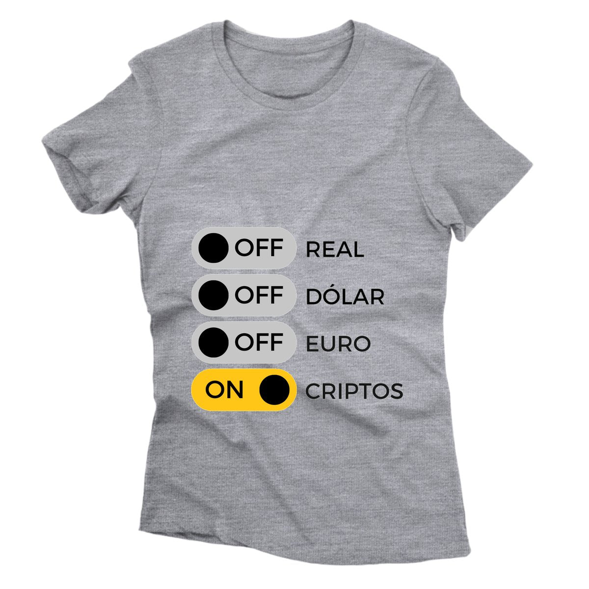 Camiseta - Cripto On Fiat Off