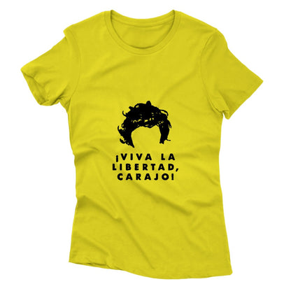 Camiseta - Viva La Liberdad Carajo