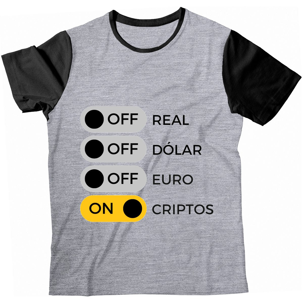 Camiseta - Cripto On Fiat Off